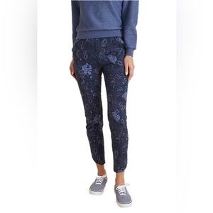 Marine Layer Allison Blue Floral Pants Sz Medium